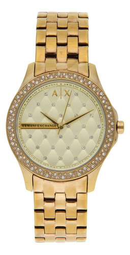 Reloj Para Dama Armani Exchange *dorado*.