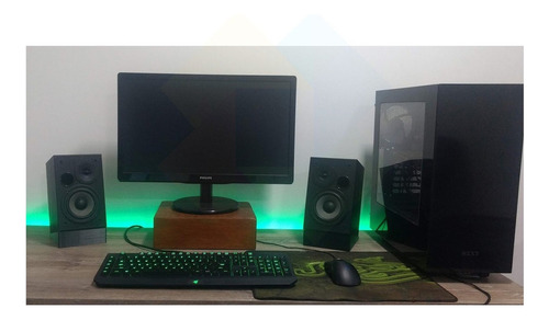 Suporte De Mesa Angular Para Caixa De Som Edifier R1100 Cor Preto