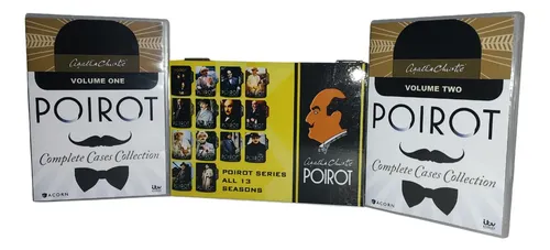 Box De Luxo Poirot Coleção Completa 13 Temporadas Dvd
