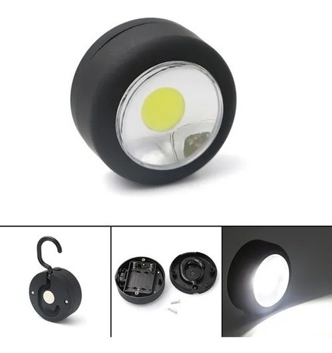 Linterna 24 Led Cob Circular Trabajo Emergencia Universal