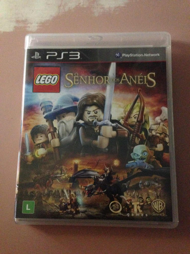 Lego Senhor Dos Anéis Ps3 Playstation 3 Completo R$84,99
