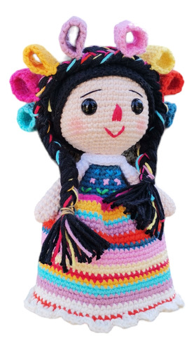 Muñeca Lele Tejida Amigurumi 