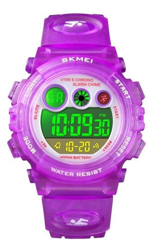 Reloj infantil Skmei Digital 1451 morado