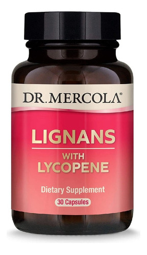 Lignanos Con Licopeno Dr. Mercola 30 Capsulas Sabor Neutro