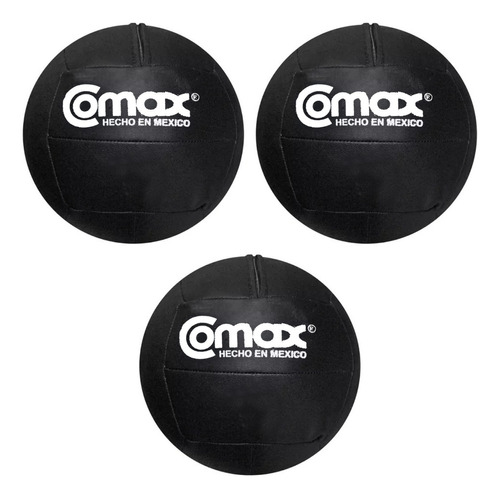 Set De 3 Balones Medicinales De Azote De 1, 2 Y 3kg Comax