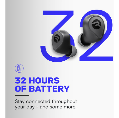 Fones De Ouvido Sem Fio Raycon Everyday 2024 Com 32h Playtim