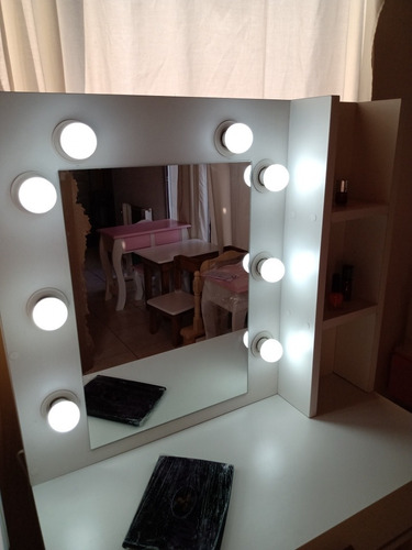 Camarin   Dressuar Maquillaje Tocador Con Luz