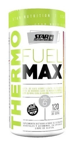 Thermo Fuel Max 120 Caps Star Nutrition Quemador