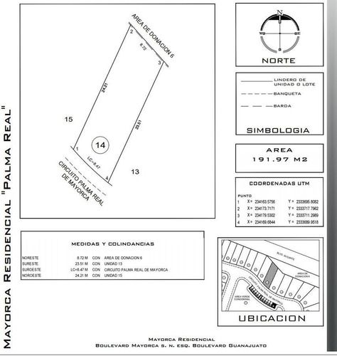 Imagen 6 de 6 de Terreno En Venta En Mayorca Frente A Área Verde!!
