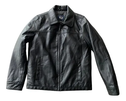 Chamarra de piel para hombre dockers sales
