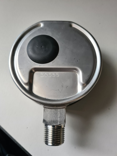 Manómetro 4 Acero Inox 150 Psi Conexión Inferior 1/2 Npt (Usado)