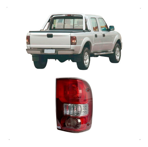 Faro Trasero Para Ford Ranger 2005 2006 2007 2008 2009 Fal