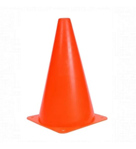 Imagen 2 de 4 de Cono 18 Cm Entrenamiento Fútbol Hockey Coordinación Pack X 5
