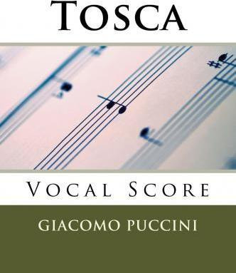 Libro Tosca - Vocal Score (italian And English) - Giacomo...