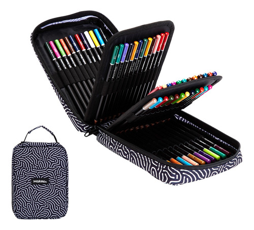 Lapices De Colores Profesional Make+do Set 72 Unids +estuche