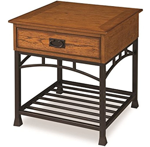 Home Styles 505020 Modern Craftsman End Table Acabado De Rob