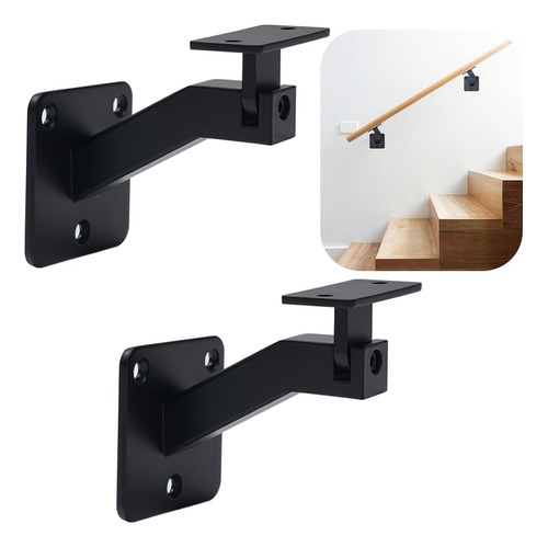 Adjustable Handrail Brackets For Indoor Stairs, Heavy Duty R