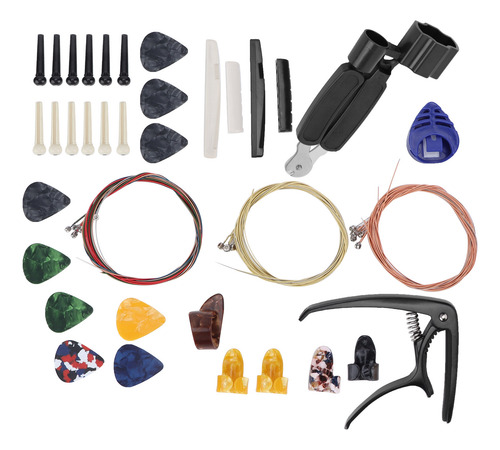 Kit De Acessórios Para Cordas De Guitarra, Troca De Conjunto