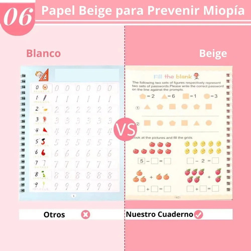 Pa Sank Magic - Kit De Cuaderno De Caligrafía Reutilizable 4