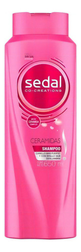 Shampoo Sedal Co-creations Ceramidas En Botella De 650ml Por 1 Unidad