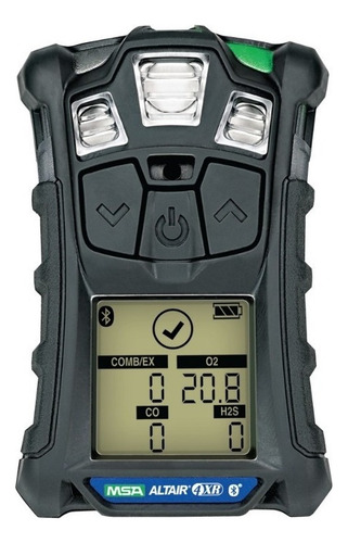 Detector de gás combustível Altair 4xr H2s Lel Co O2