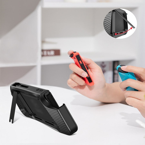 Imagen 6 de 8 de Funda Nintendo Switch Baseus Proteccion Contra Golpes Caídas
