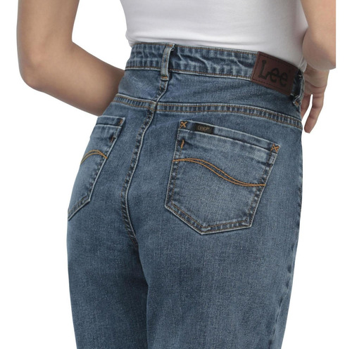 Pantalón Jeans Mom Fit Tapered Lee Mujer 340