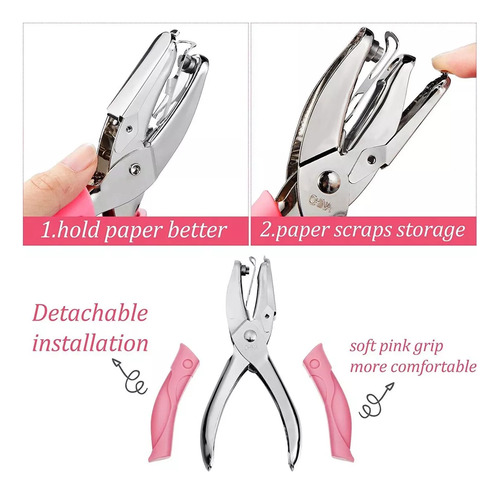 Perforadora De Papel De Metal De Mano