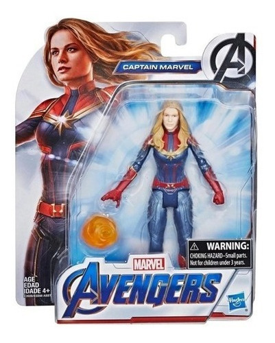Figura Capitana Captain Marvel Avengers Hasbro