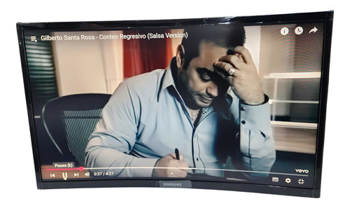 Monitor Samsung Con Pantalla De 24 60hz 127v Full Hd Negro