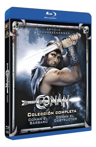 Blu-ray Conan El Barbaro + Conan El Destructor / 2 Films