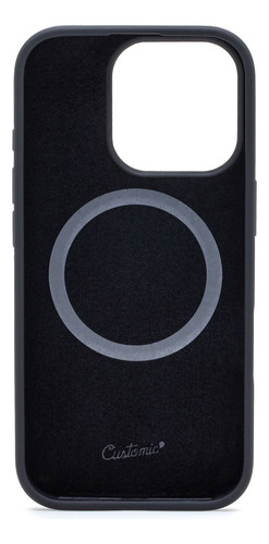 Capa Customic Para iPhone 16 Pro Liquid Silicone Magsafe