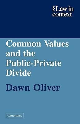 Libro Law In Context: Common Values And The Public-privat...