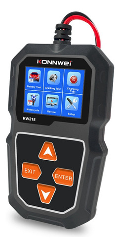 Probador De Baterías De Coche Konnwei Kw218, 6 V, 12 V, Sist