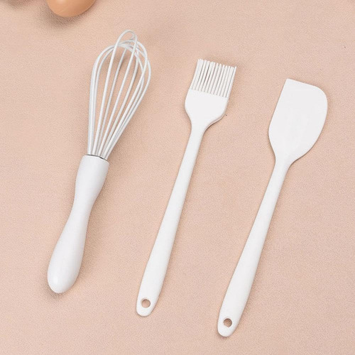 Set De Batidor, Raspador De Crema Para Tartas Y Brochas De A