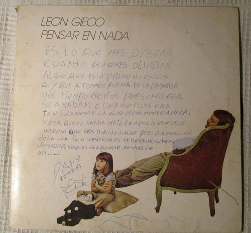 León Gieco - Pensar En Nada (sazam 50-14.565-5)