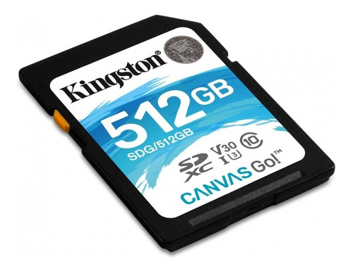 Memoria Flash Sd Kingston Canvas Go Sdg/512 Gb Clase 10