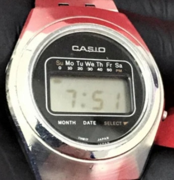 Reloj Casio Vintage Casiotron Digital Vintage R16 Digital 