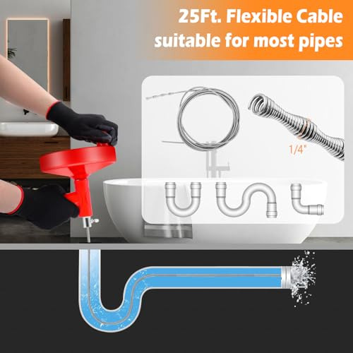 Kit De Herramientas Para Eliminar Obstrucciones De 7,6 M 10