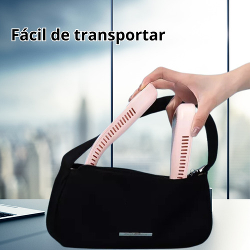 20 Pzs Ventilador De Cuello Recargable Para Hogar Oficina Blanco