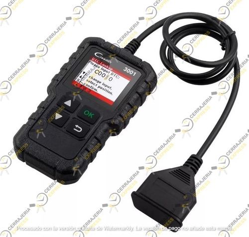Launch Creader 3001 Scanner Obd2 Automotriz