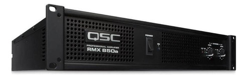 Qsc Amplificador De Potencia De Dos Canales Rmx 850a Color Negro