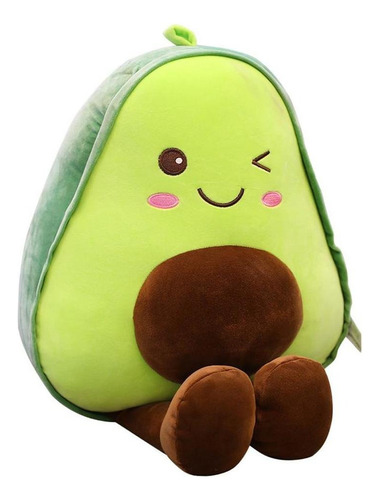 Aguacate De Peluche Lindo Aguacate Abrazado Almohada Comida