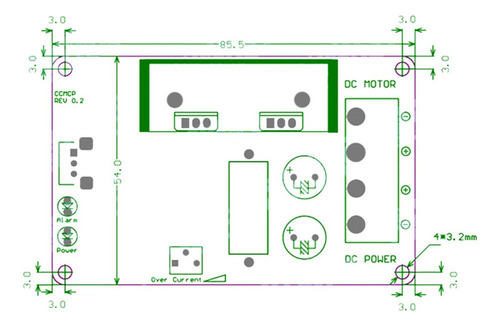 Regulador De Velocidad Del Motor 12v / 24v / 36v 15a Pwm Dc