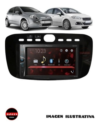 Marco Frente Adaptador 2 Din Fiat Punto 13/17 Línea 15/16