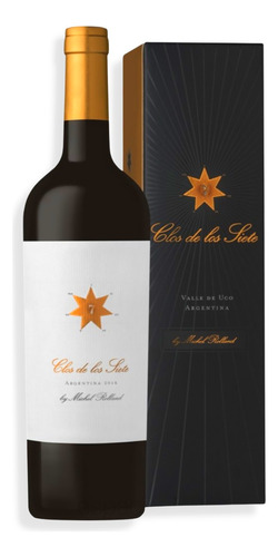 Vino Clos De Los Siete Red Blend 750ml C/estuche Cartón