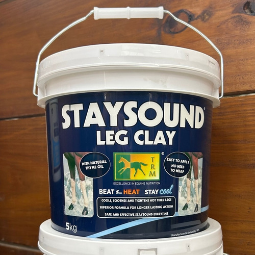 Barro Frío Staysound 5 Kg - Calmante Refrescante Caballos