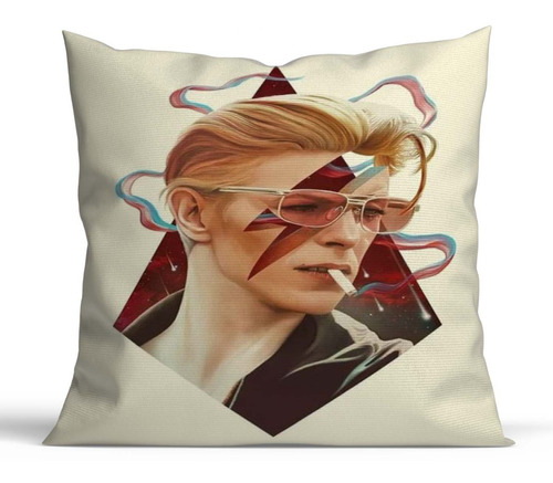 Cojín Decorativo David Bowie D6 (40cm X 40cm)