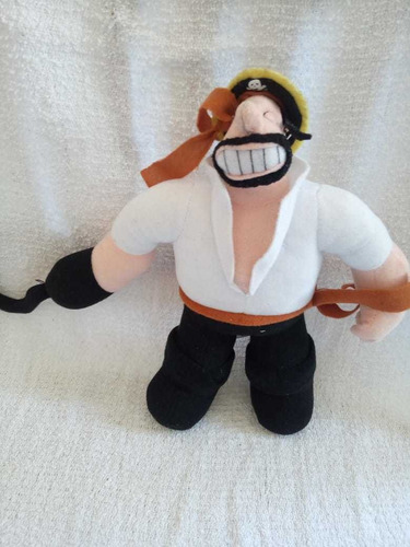Brutus Pirata Peluche De Popeye El Marino (Usado)