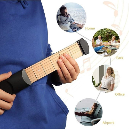 Treinador De Guitarra Portátil Para Iniciantes: Ferramenta D